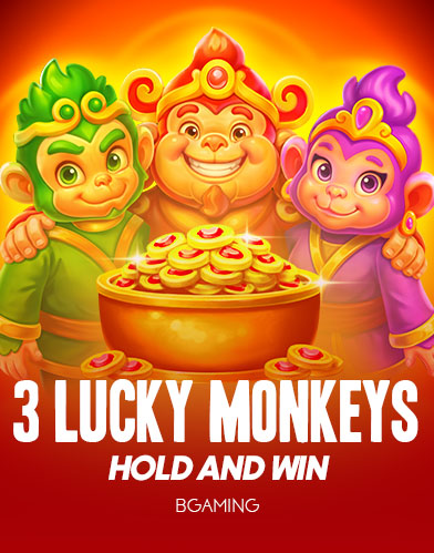 3 Lucky Monkeys Hold and Win
