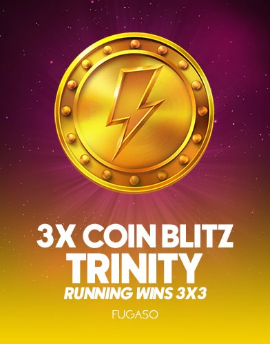 3X COIN BLITZ: TRINITY RUNNING WINS 3x3
