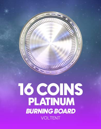 16 Coins Platinum Burning Board