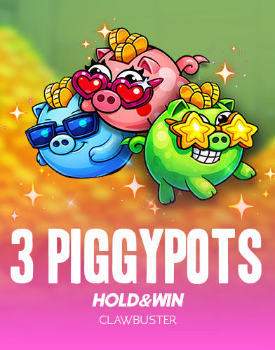 3 Piggy Pots: Hold & Win